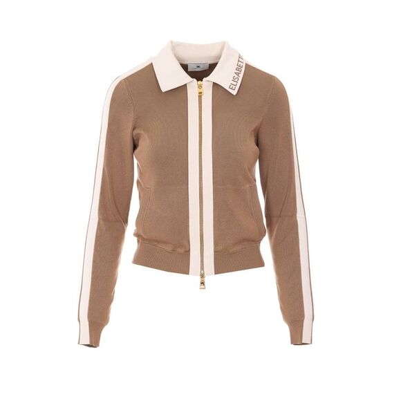 Elisabetta Franchi Women Knit Jacket With Tapes